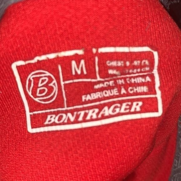 Bontrager Mens Cycling Jersey Red/Black M - Picture 3 of 12